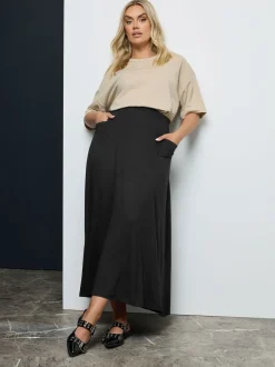 Rokken*Yours Curve Maxi Jersey Stretch Skirt