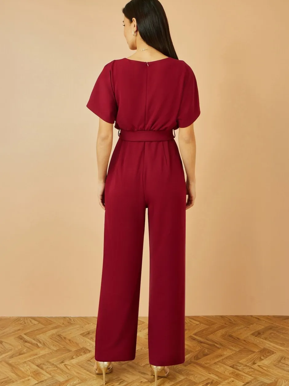Jumpsuits En Playsuits*Yumi Batwing Stretch Jumpsuit