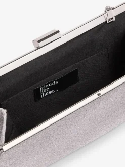 Tassen En Portemonnees*Friends Like These Zilver - Occasion Clutch Bag