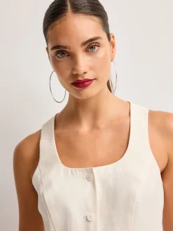 Sieraden|Next - Oversized oorringen Zilverkleurig
