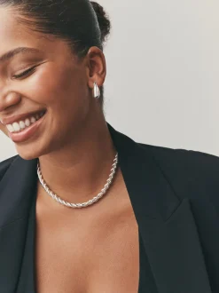 Sieraden|Next Zilverkleurig - Smooth Chain Necklace