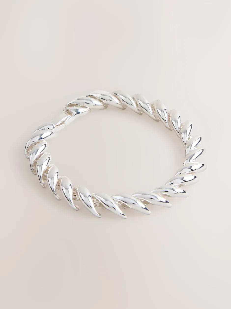Sieraden|Next Zilverkleurig - Smooth Chain Bracelet