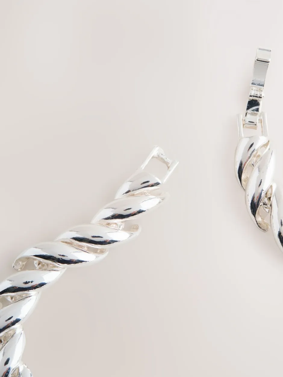 Sieraden|Next Zilverkleurig - Smooth Chain Bracelet