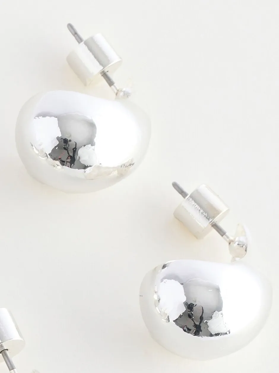 Sieraden|Next - Traanvormige oorbellen verpakking van 3 Zilverkleurig