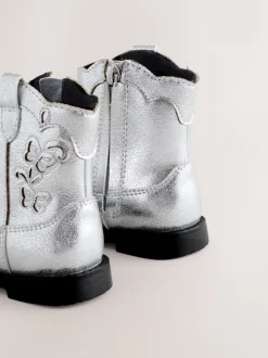 Boots|Next Zilvermetallic - Western cowboy-enkellaarsjes