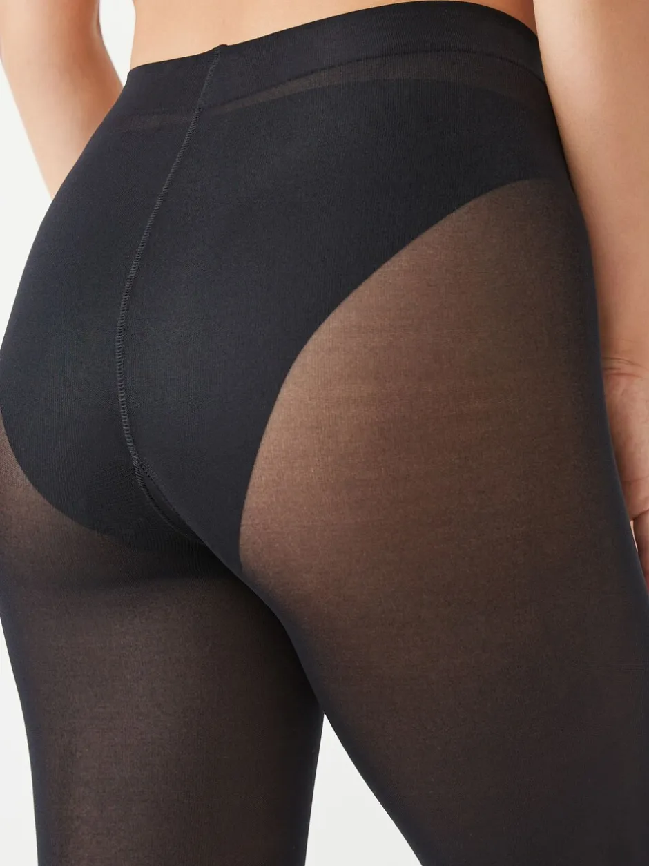 Sokken En Panty's*Next Zwart - 80 denier ondoorschijnende panty