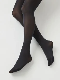 Sokken En Panty's*Next Zwart - 80 denier ondoorschijnende panty