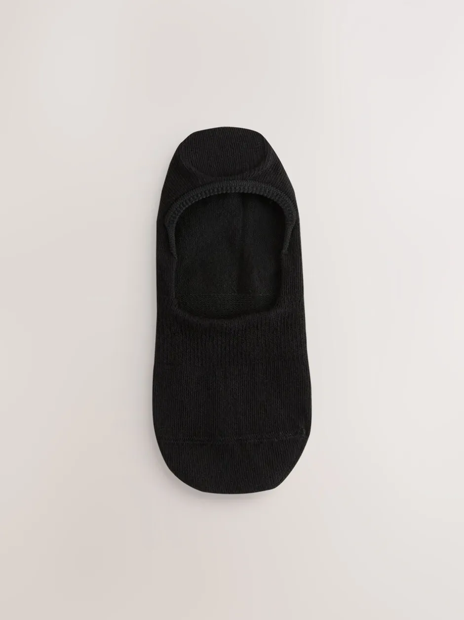 Sokken En Panty's|Next - 5 Paar footsies Zwart
