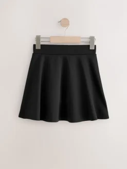 Shorts En Rokken|Next - 2 Pack Pull-On Skort met jersey stretchy (3-17jr) Zwart