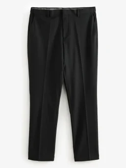 Formele Broek|Broeken En Chino's*Next - Aansluitend - Elasticated Waist Motionflex Stretch Smart Trousers Zwart