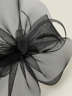 Haaraccessoires|Accessorize - Mini Mia Crin Fascinator Zwart