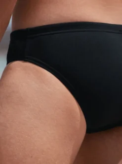 Badkleding|Next - Actieve Zwemslip Zwart