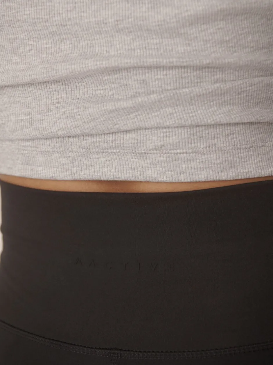 Leggings En Joggingbroeken*Next Zwart - Active Balance Wrap Front Flared Leggings