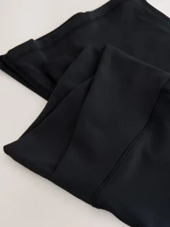 Leggings En Joggingbroeken*Next Zwart - Active Balance Wrap Front Flared Leggings