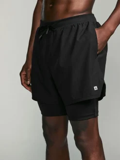 Shorts|Next - Active 2-in-1 shorts Zwart