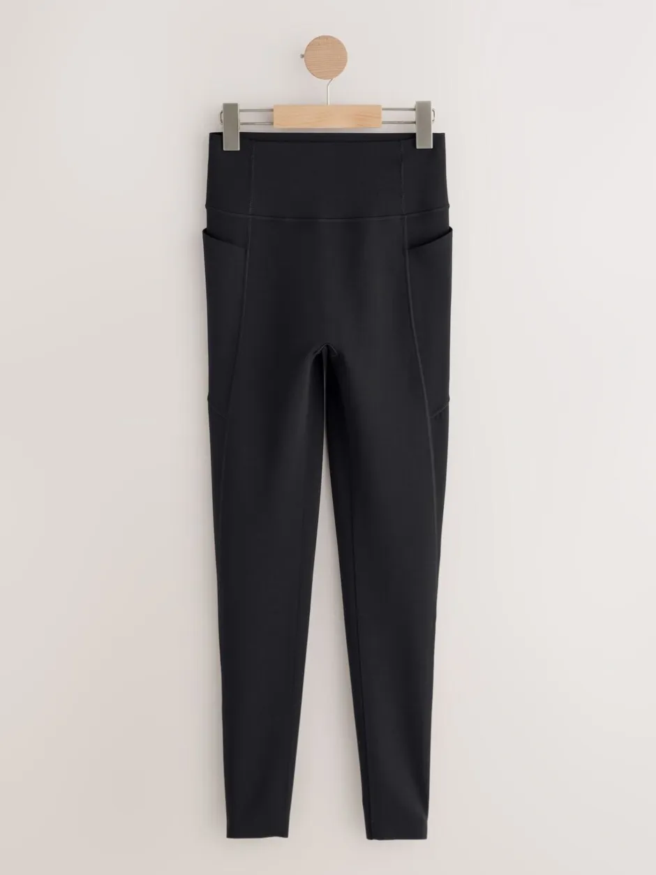 Sportkleding|Leggings En Joggingbroeken|Next Zwart - Active Reflective Print Sports Leggings