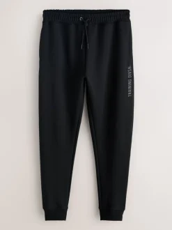 Sportkleding|Joggingbroeken|Next Zwart - Active Training Division Slim Fit Joggers