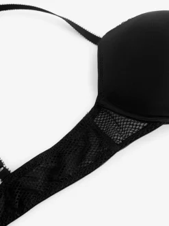 Beha's|Next - A-DD push-up Triple Boost diepuitgesneden beha Zwart