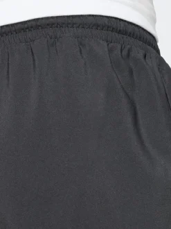 Shorts|adidas - Essentials Linear Logo Shorts Zwart