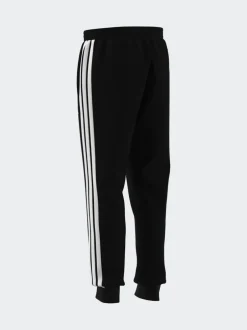 Joggingbroeken*adidas - Essentials fleece joggingbroek met 3 strepen Zwart
