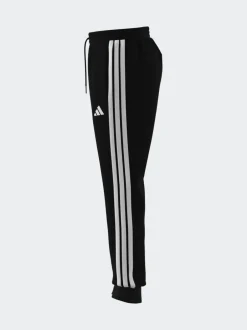 Joggingbroeken*adidas - Essentials fleece joggingbroek met 3 strepen Zwart
