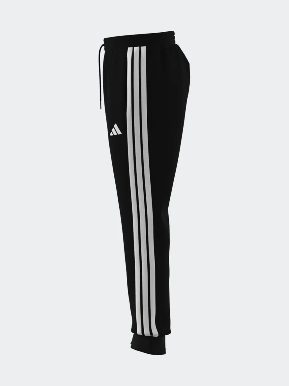 Joggingbroeken*adidas - Essentials fleece joggingbroek met 3 strepen Zwart