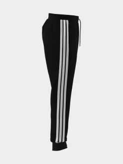 Joggingbroeken*adidas - Essentials fleece joggingbroek met 3 strepen Zwart