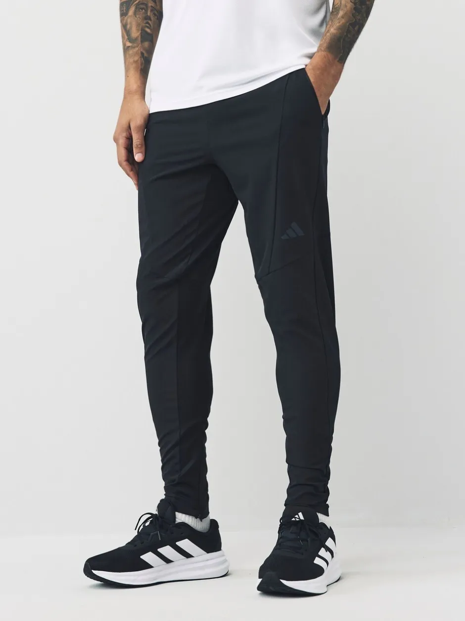 Sportkleding|Joggingbroeken*adidas - hybride joggingbroek ontworpen voor training Zwart