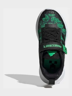 Sneakers*adidas - Minecraft Forarun 4.0 Kids Trainers Zwart