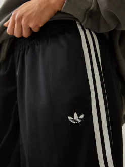Shorts*adidas originals - 3-Stripes Jaquard Shorts Zwart