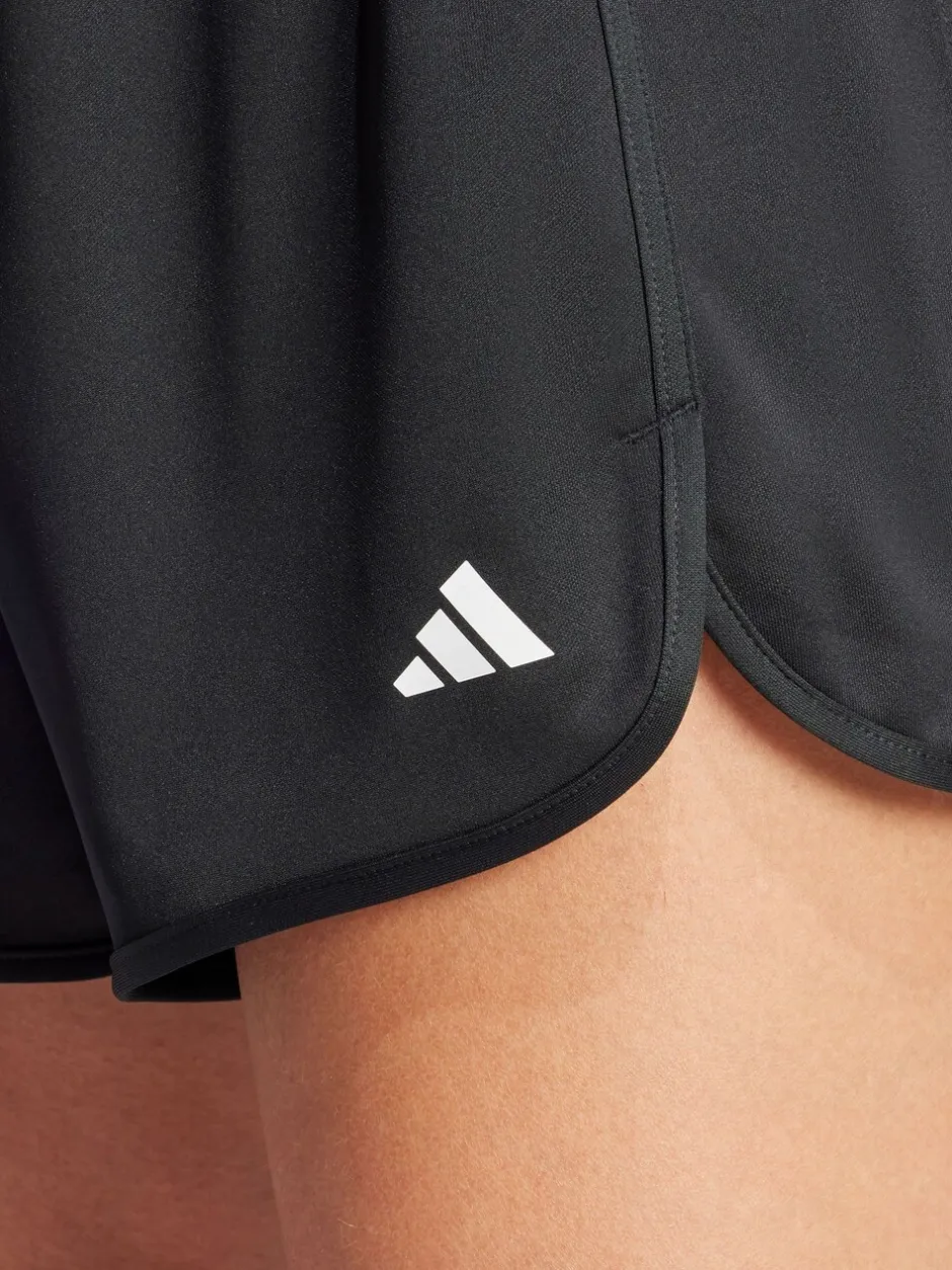Shorts*adidas - Pacer gebreide hoge trainingsshorts Zwart
