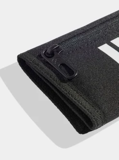 Portemonnees*adidas - portemonnee met 3 strepen Zwart