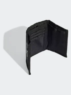 Portemonnees*adidas - portemonnee met lineair logo Zwart