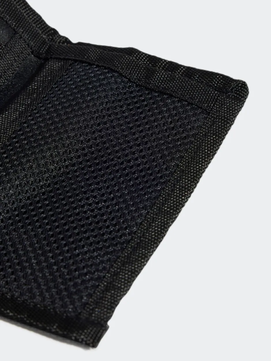 Portemonnees*adidas - portemonnee met lineair logo Zwart