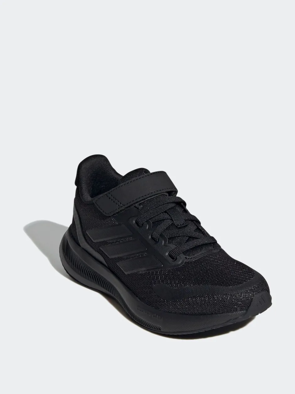 Sneakers|Sneakers*adidas Zwart - Runfalcon 5 kindersneakers met elastische veters