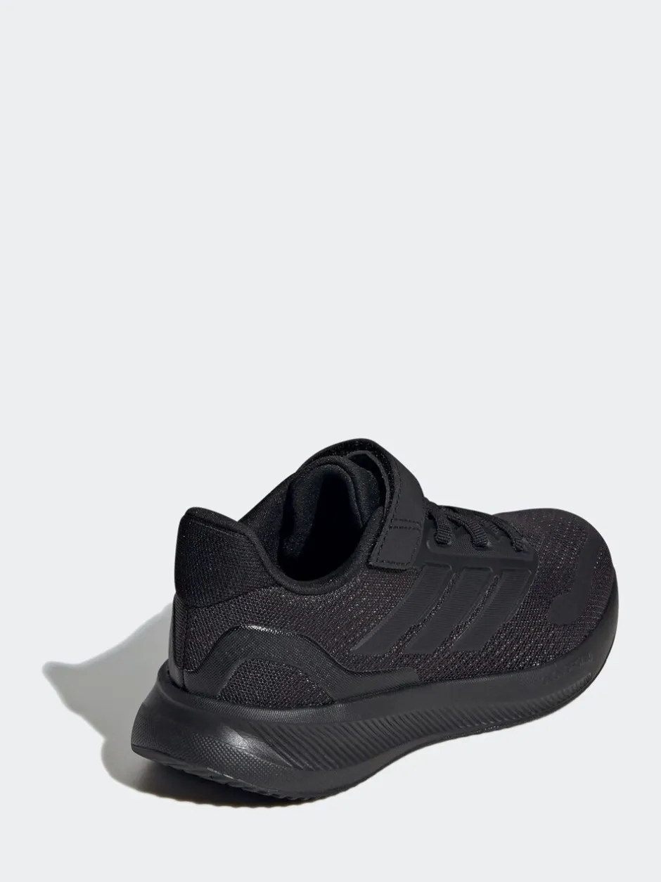Sneakers|Sneakers*adidas Zwart - Runfalcon 5 kindersneakers met elastische veters