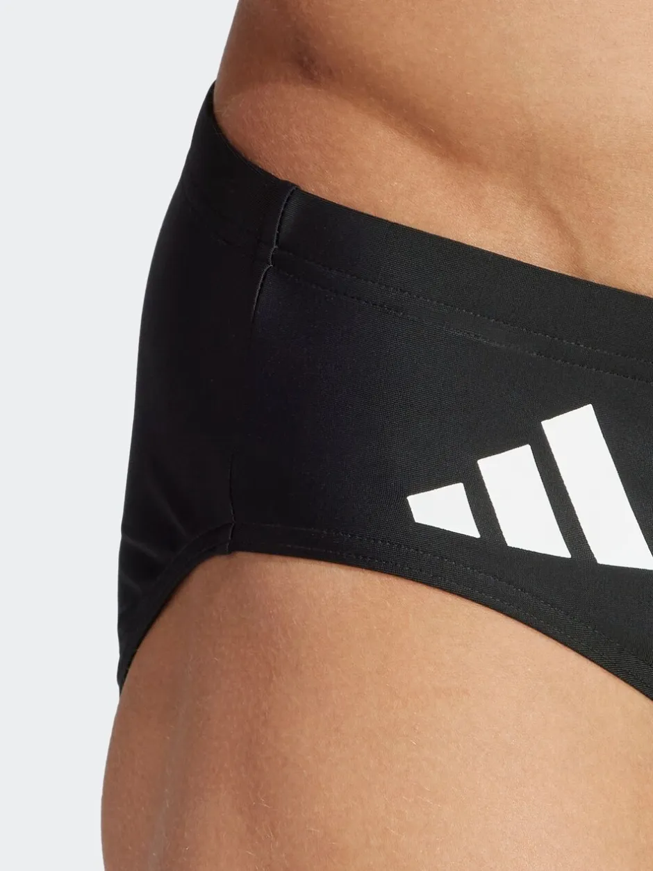 Badkleding|adidas - Solid zwembroek Zwart