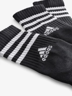 Sokken|Sokken*adidas Zwart - 3-strepen lange sokken 3 stuks