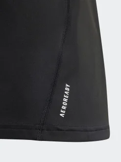 Rompertjes En Hemdjes*adidas - Team Kids Tanktop Zwart