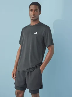 Sportkleding*adidas Zwart - Train Essentials trainingsshirt