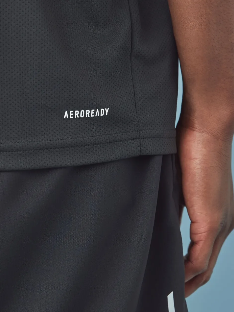 Sportkleding*adidas Zwart - Train Essentials trainingsshirt