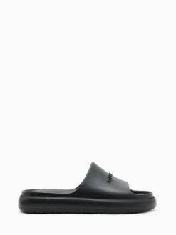 Pantoffels|All Saints - Allsaints - Dune slippers Zwart