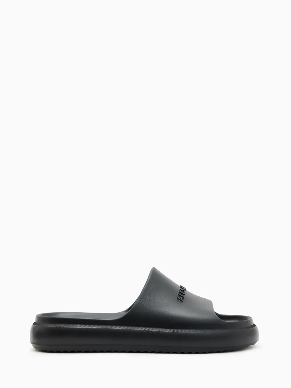 Pantoffels|All Saints - Allsaints - Dune slippers Zwart
