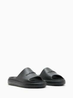 Pantoffels|All Saints - Allsaints - Dune slippers Zwart