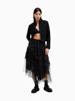 Rokken*All Saints - AllSaints Jen Rok Zwart