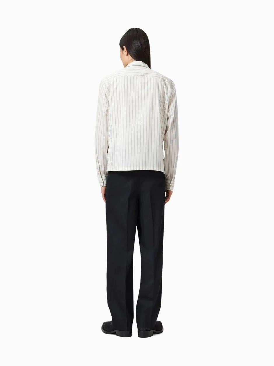 Formele Broek*All Saints - AllSaints Tallis Straight Trousers Zwart