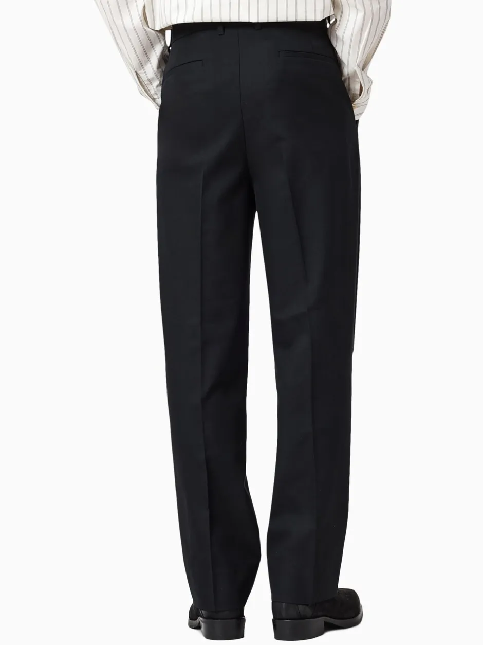 Formele Broek*All Saints - AllSaints Tallis Straight Trousers Zwart