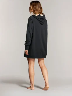 Loungewear|Hoody's En Sweatshirts|B by Ted Baker Zwart - Longline Hoodie