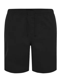 Shorts*BadRhino Big & Tall - Stretch Elasticated Waist Chinos Shorts Zwart