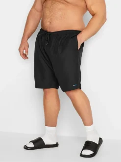 Badkleding*BadRhino Big & Tall - effen zwemshorts Zwart